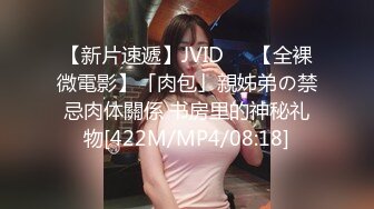 【新片速遞】JVID❤️【全裸微電影】「肉包」親姊弟の禁忌肉体關係 书房里的神秘礼物[422M/MP4/08:18]