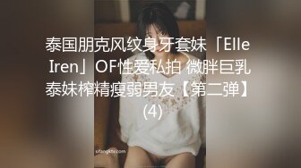 泰国朋克风纹身牙套妹「Elle Iren」OF性爱私拍 微胖巨乳泰妹榨精瘦弱男友【第二弹】 (4)