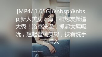 [MP4/ 1.65G]&nbsp;&nbsp;新人美女下海！和炮友操逼大秀！浴室洗澡，抓起大屌吸吮，翘起蜜桃美臀，扶着洗手台后入