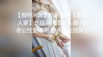 【推特网黄】高挑荡妻【索爱人妻】长腿高挑眼镜人妻 与老公性爱啪啪 野外露出放尿 (4)