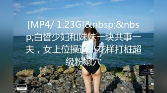 [MP4/ 1.23G]&nbsp;&nbsp;白皙少妇和妹妹一块共事一夫，女上位操逼，花样打桩超级粉嫩穴