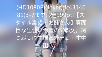 (HD1080P)(Joker)(fc4314681)3-7まで限定999pt!【スタイル高め・お姉さん】真面目な出会い希望のSNS女。暇つぶしに生挿入外出し＋生中出し。