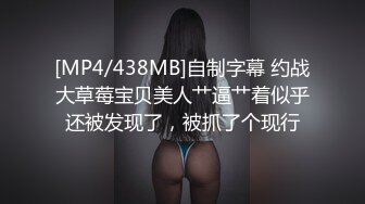 [MP4/438MB]自制字幕 约战大草莓宝贝美人艹逼艹着似乎还被发现了，被抓了个现行