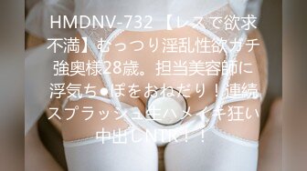 HMDNV-732 【レスで欲求不満】むっつり淫乱性欲ガチ強奥様28歳。担当美容師に浮気ち●ぽをおねだり！連続スプラッシュ生ハメイキ狂い中出しNTR！！